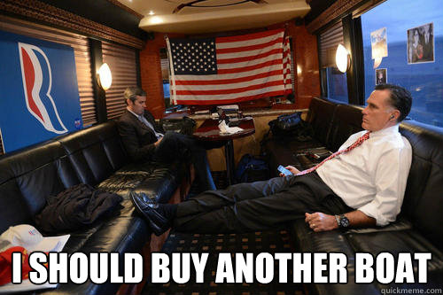  I should buy another boat  Sudden Realization Romney