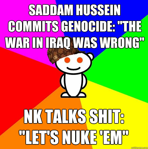 Saddam Hussein commits Genocide: 