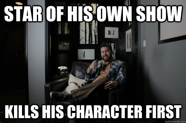 Star of his own show kills his character first  benevolent bro burnie