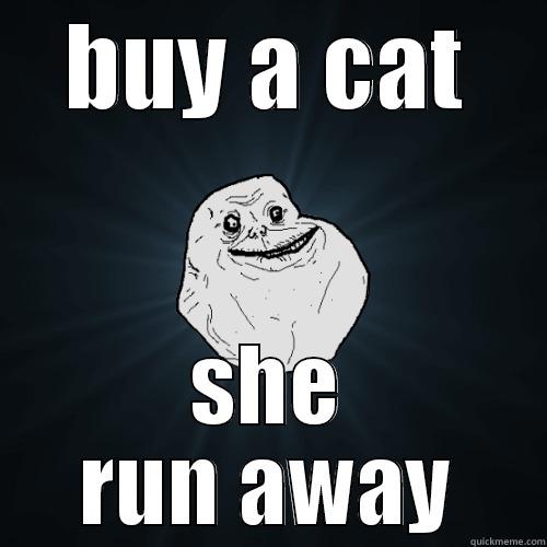 BUY A CAT SHE RUN AWAY Forever Alone