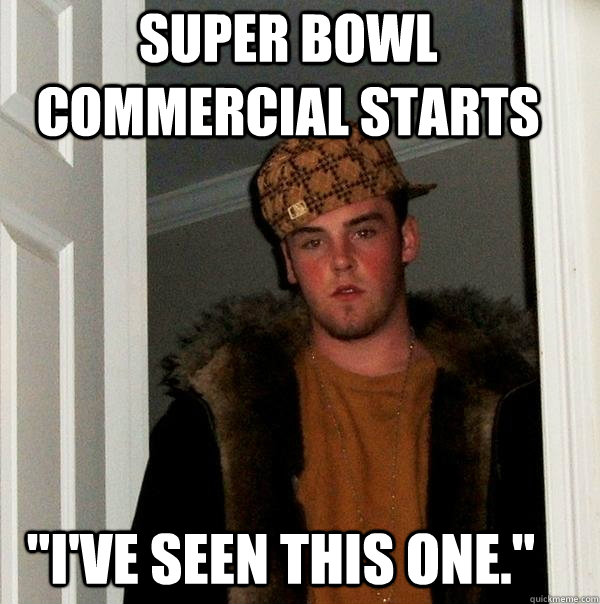 Super Bowl Commercial Starts 