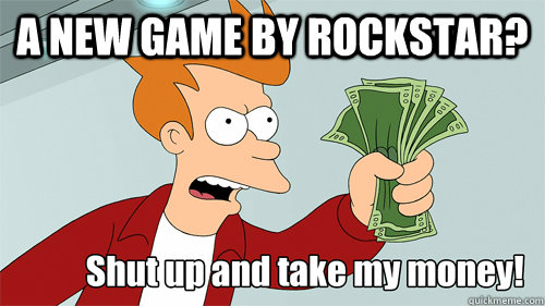 A new game by rockstar?   Rockstar Games