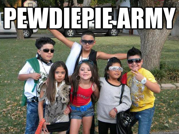 Pewdiepie army   