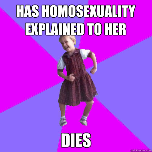 Has homosexuality explained to her dies  Socially awesome kindergartener