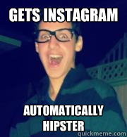 Gets instagram Automatically hipster  