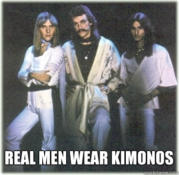 REAL MEN WEAR KIMONOS - REAL MEN WEAR KIMONOS  rush 2112