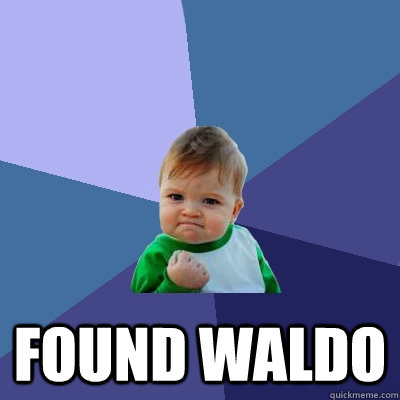  Found Waldo  Success Kid