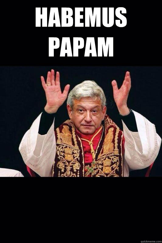 Habemus Papam Peje Papa Quickmeme