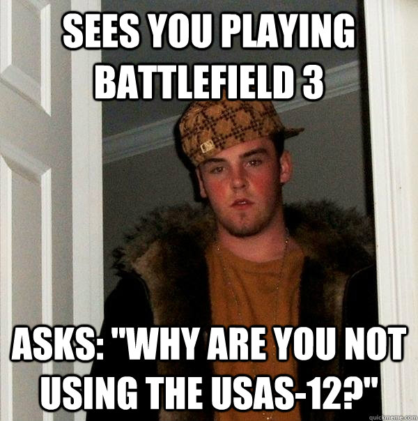 sees you playing Battlefield 3 asks: 