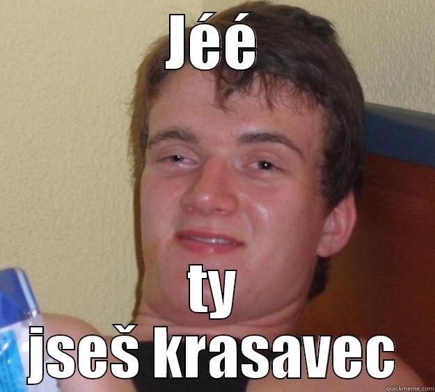 JÉÉ TY JSEŠ KRASAVEC 10 Guy