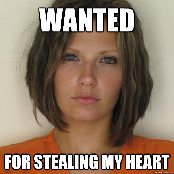 WANTED for stealing my heart  Attractive Convict