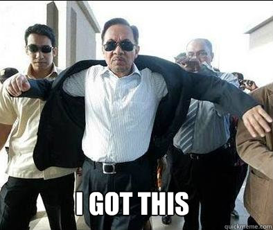 I got this - I got this  Confident Anwar