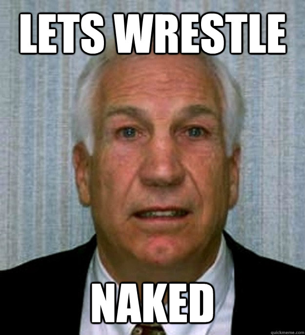 lets wrestle naked  