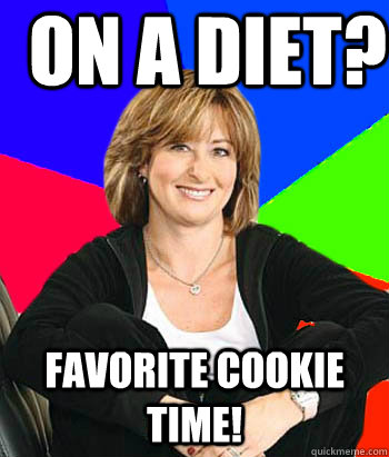 On a diet? favorite cookie time!  Sheltering Suburban Mom