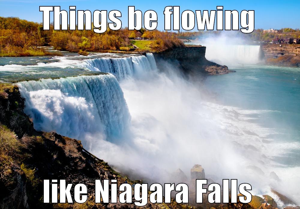 Niagara Falls - THINGS BE FLOWING LIKE NIAGARA FALLS Misc