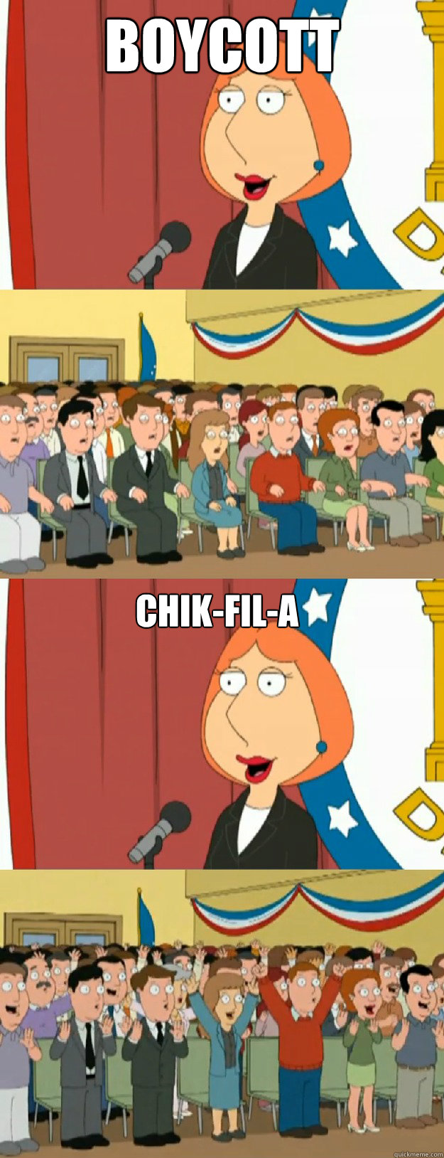 Boycott Chik-Fil-A  Lois Griffin