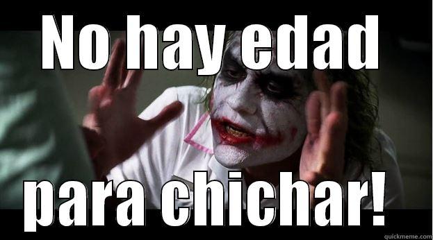 NO HAY EDAD PARA CHICHAR!  Joker Mind Loss