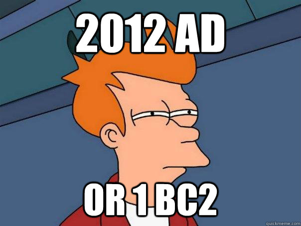 2012 AD Or 1 bc2  Futurama Fry