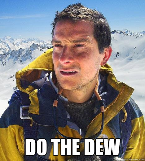  do the dew  Bear Grylls