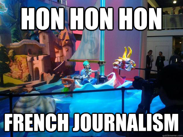 HON HON HON French Journalism  French Journalist JulienC