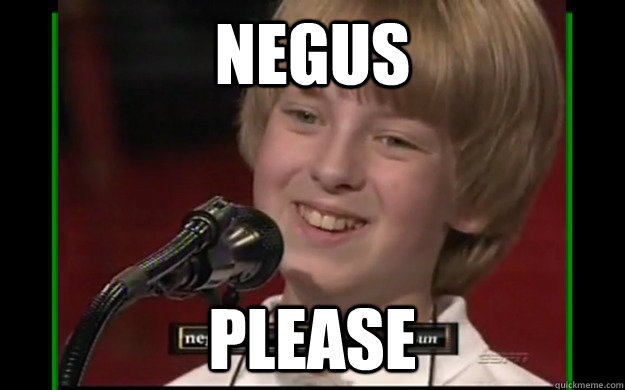 Negus Please - Negus Please  Spelling boy