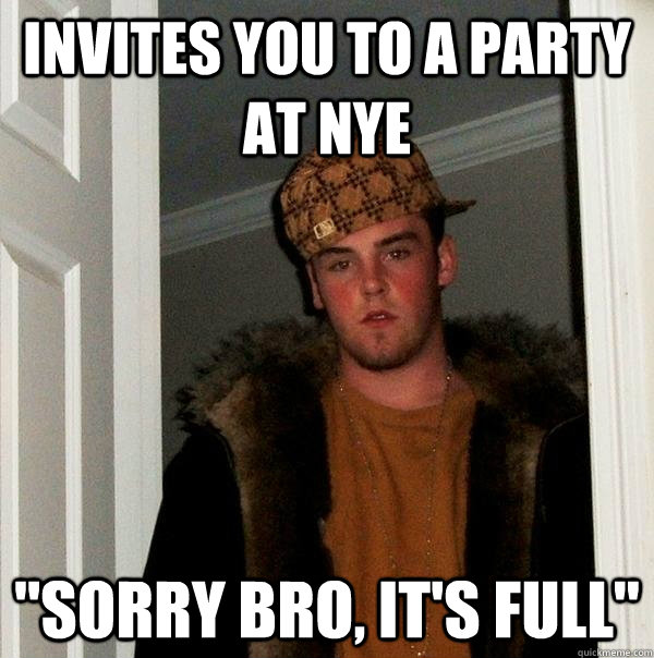 invites you to a party at NYE 