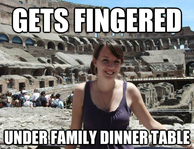 Fingering Pussy At Dinner 65