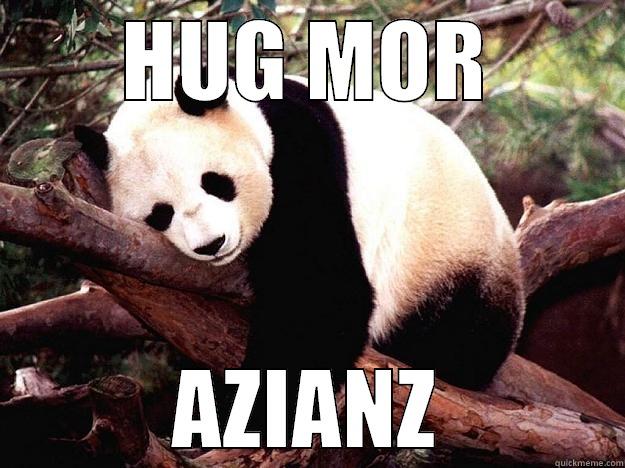 HUG MOR AZIANZ Procrastination Panda