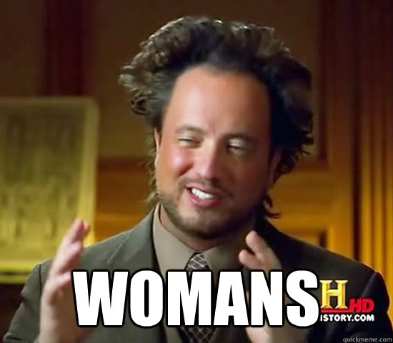 womans  Ancient Aliens