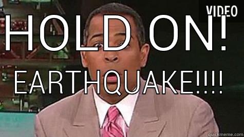 Earthquake Anchor guy. - HOLD ON!  EARTHQUAKE!!!! Misc