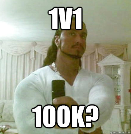 1V1 100K?  Guido Jesus