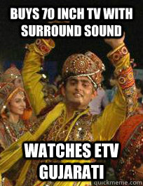 BUYS 70 INCH TV WITH SURROUND SOUND WATCHES ETV GUJARATI  