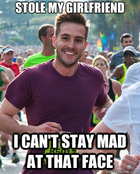 Stole my girlfriend I can't stay mad at that face  Ridiculously photogenic guy