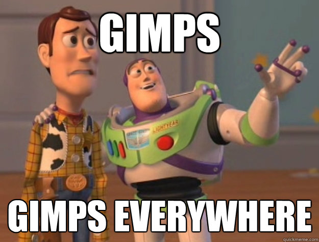 GIMPS GIMPS EVERYWHERE  Buzz Lightyear