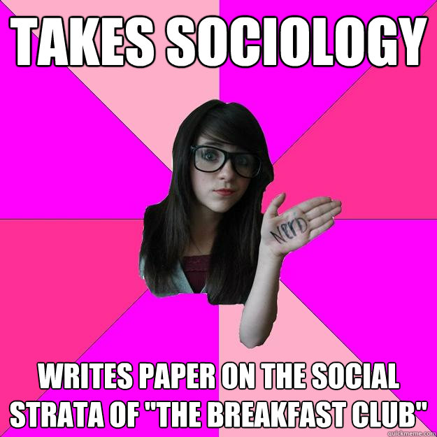 takes sociology writes paper on the social strata of 