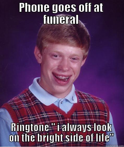 PHONE GOES OFF AT FUNERAL RINGTONE 