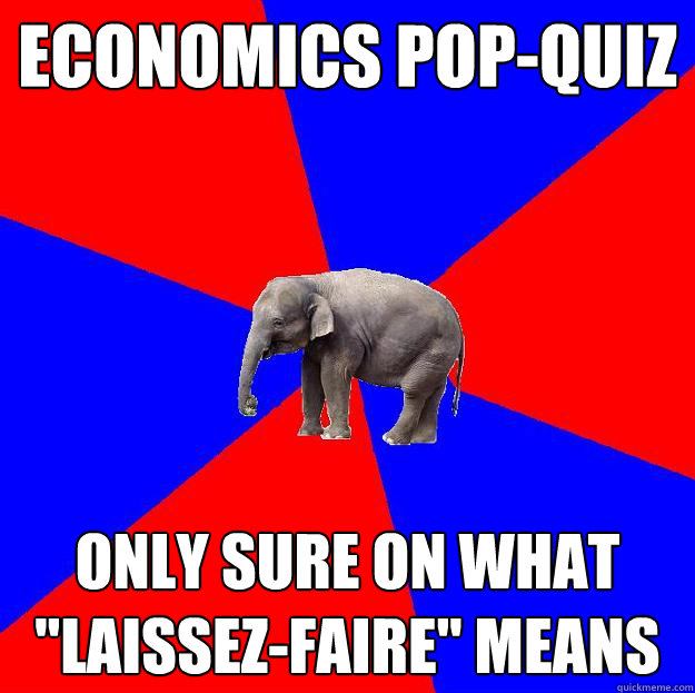 Economics pop-quiz only sure on what 