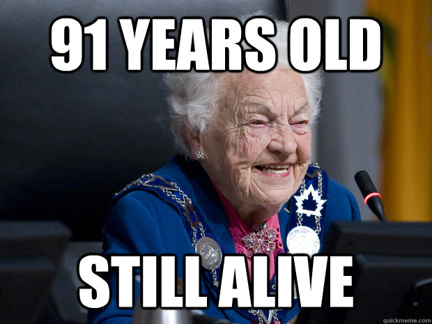 91 years old Still alive - 91 years old Still alive  Hurricane Hazel