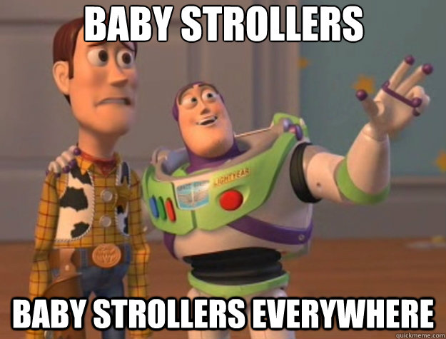 Baby strollers Baby strollers everywhere  Toy Story