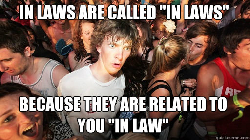 In laws are called 