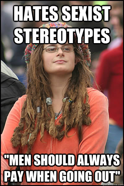 Hates sexist stereotypes 