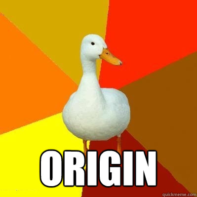 ORIGIN
  Tech Impaired Duck