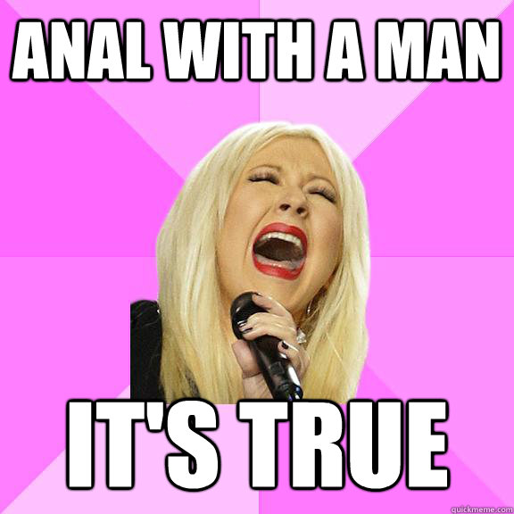 anal with a man it's true  Wrong Lyrics Christina