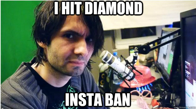 I hit diamond Insta ban - I hit diamond Insta ban  AtheneWins