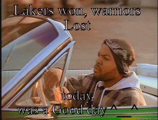 Lakers won warriors Lost (: - LAKERS WON, WARRIORS LOST TODAY WAS A GOOD DAY ^__^ today was a good day