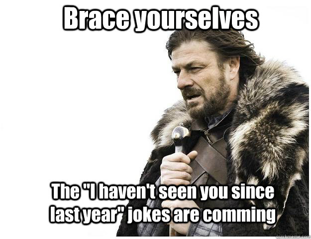 Brace yourselves The 