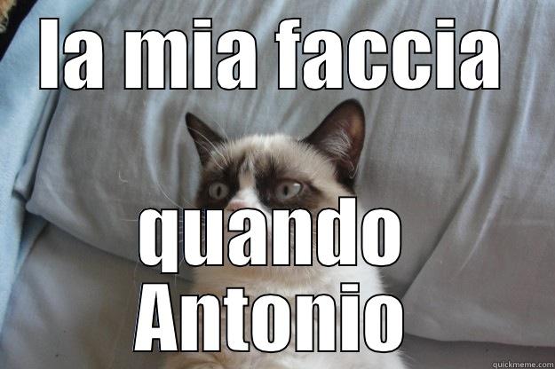 LA MIA FACCIA QUANDO ANTONIO PARLA SU FACEBOOK... SIAMO TUTTI LADRI ;-) Grumpy Cat