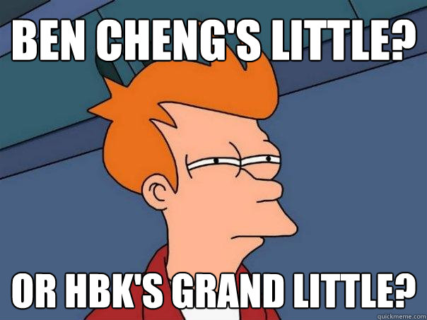 Ben Cheng's Little? Or HBK's Grand Little? - Ben Cheng's Little? Or HBK's Grand Little?  Futurama Fry