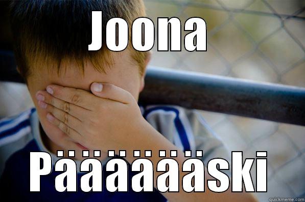 JOONA PÄÄÄÄÄÄSKI Confession kid