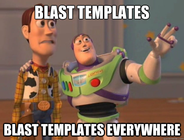 blast templates blast templates everywhere  Buzz Lightyear